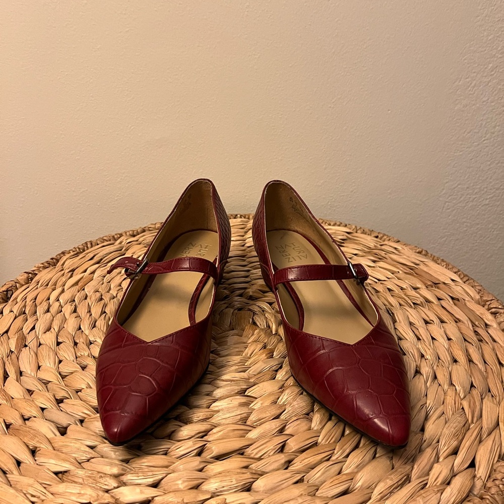 Pointed Toe Mary Jane’s, 8.5 (39)